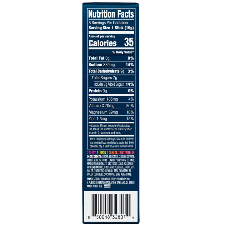 DripDrop Hydration Relief Sachets Bold Variety - Image 5
