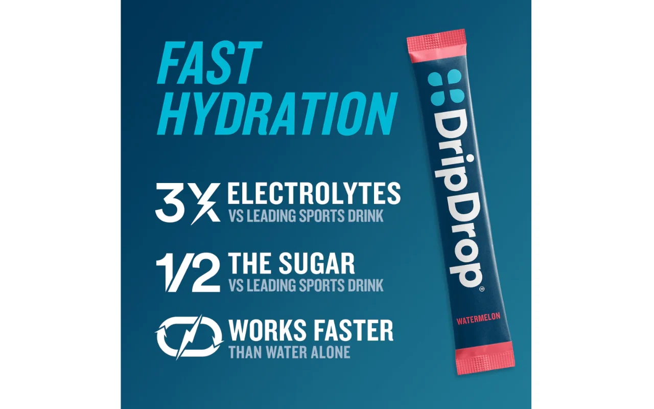 DripDrop Hydration Relief Sachets Watermelon - Image 4