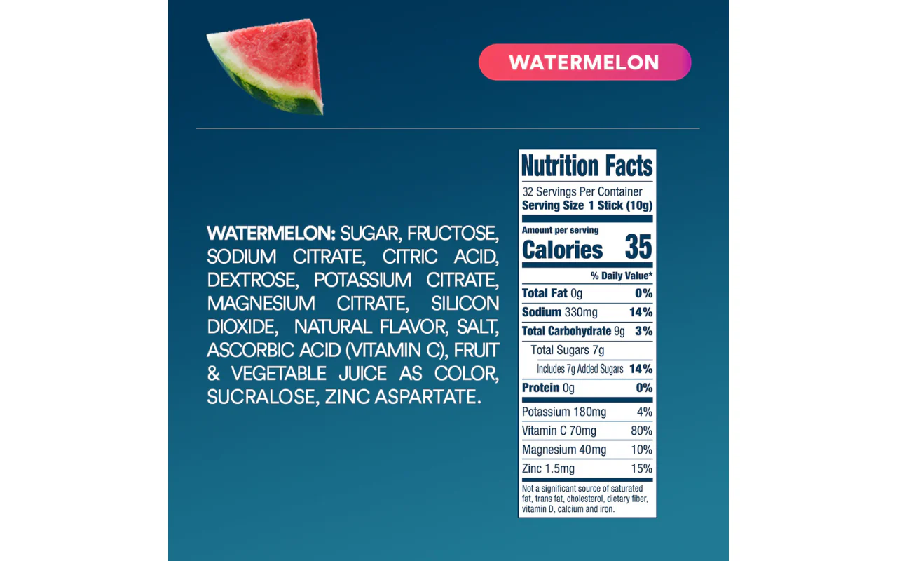 DripDrop Hydration Relief Sachets Watermelon - Image 5
