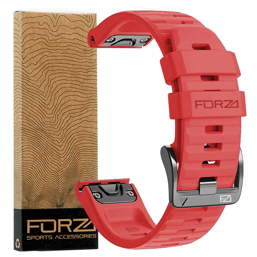 Forza Elite 26mm Quick Release Strap for Garmin Fenix 7X/6X/5X/3 & More - Image 14
