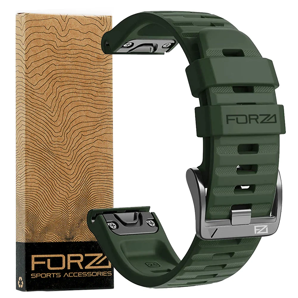 Forza Elite 26mm Quick Release Strap for Garmin Fenix 7X/6X/5X/3 & More - Image 3