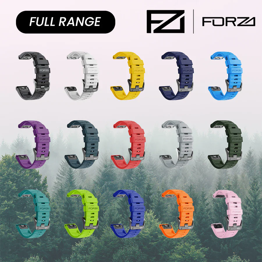 Forza Elite 26mm Quick Release Strap for Garmin Fenix 7X/6X/5X/3 & More - Image 6