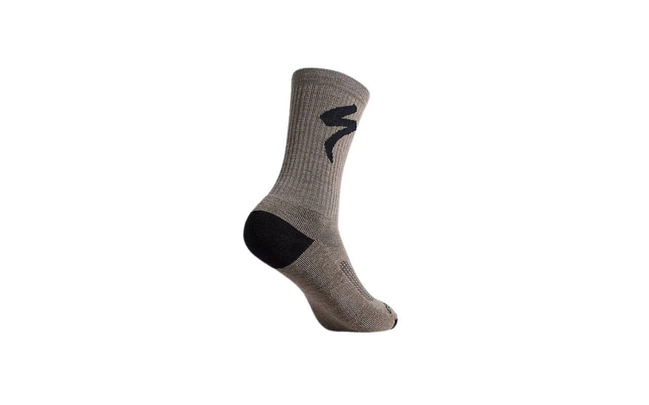 Merino Midweight Tall Logo Socks - Image 5