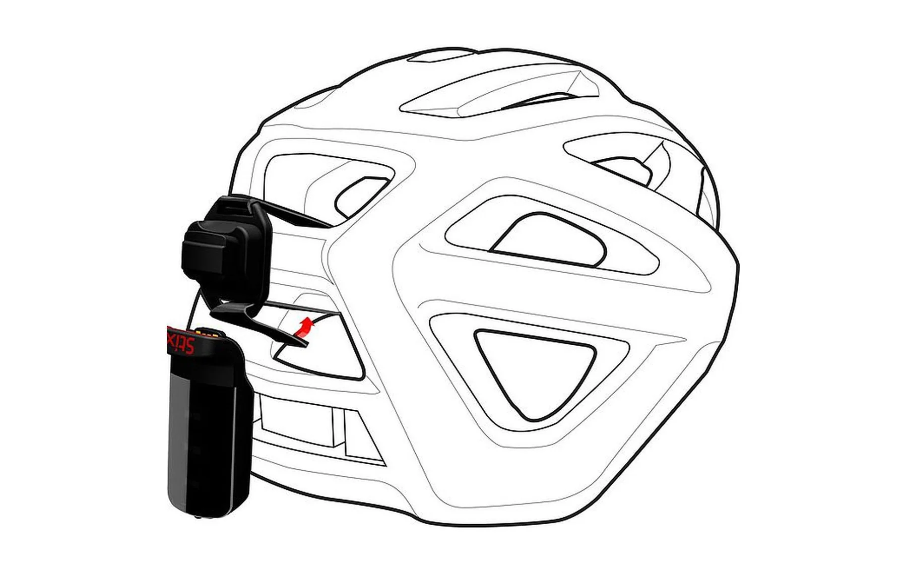 Stix Helmet Strap Mount