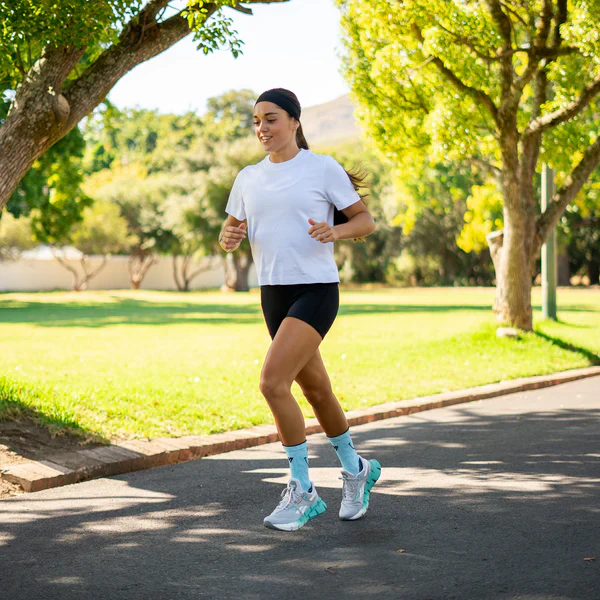Versus Bubblegum Smile Active Crew Socks - Image 4