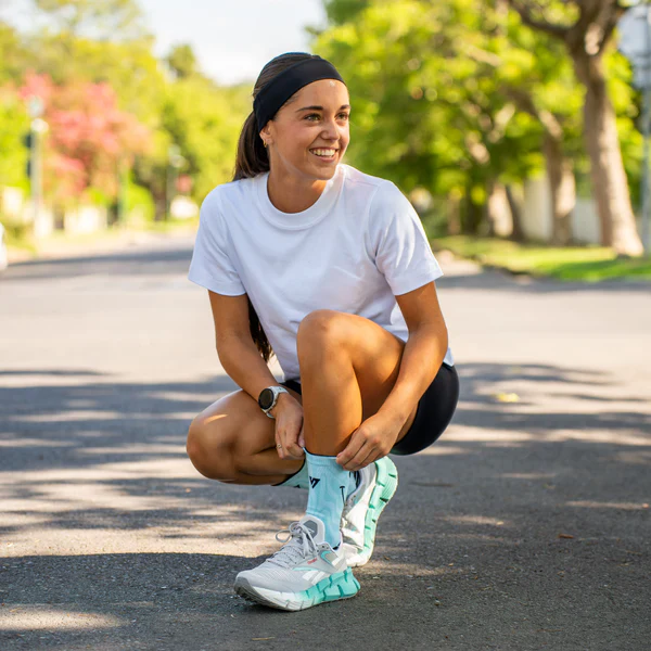 Versus Bubblegum Smile Active Crew Socks - Image 5